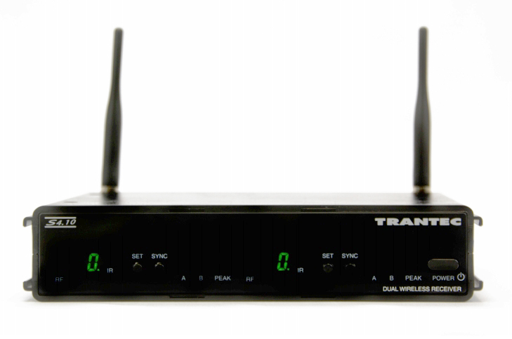 Bộ thu phát Micro không dây TOA Trantec S4.10 dual RX2 nhập khẩu chính hãng chất lượng cao