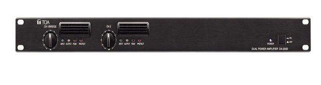 Amply công suất đa kênh TOA DA-250D CE301 chính hãng dành cho giải pháp âm thanh cho nhà thờ thiên chúa giáo