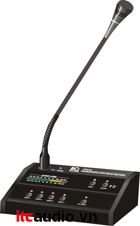 Microphone điều khiển ITC T-4012 chính hãng