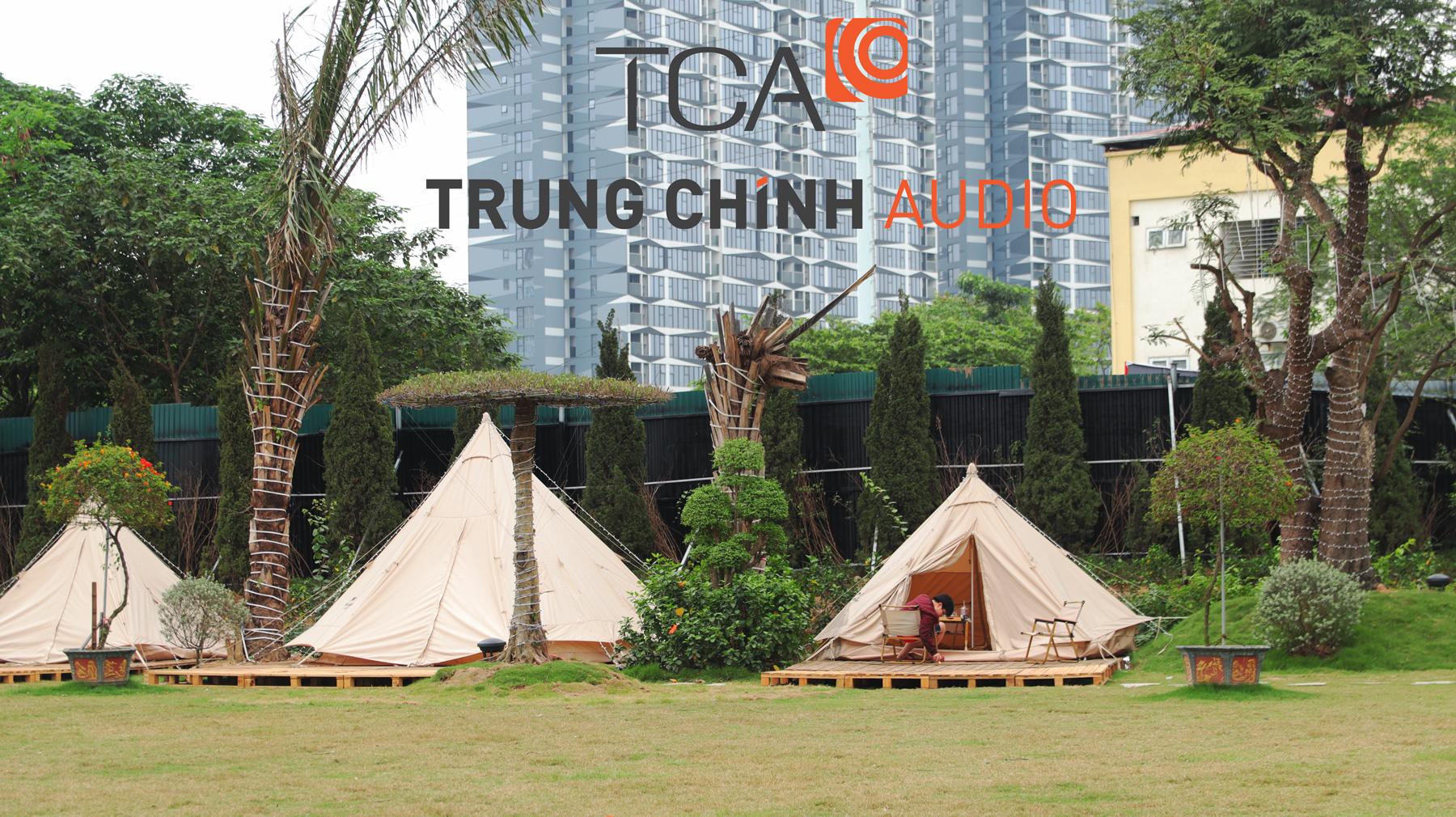 Loa TOA GS-302 sử dụng trong khu nghỉ dưỡng