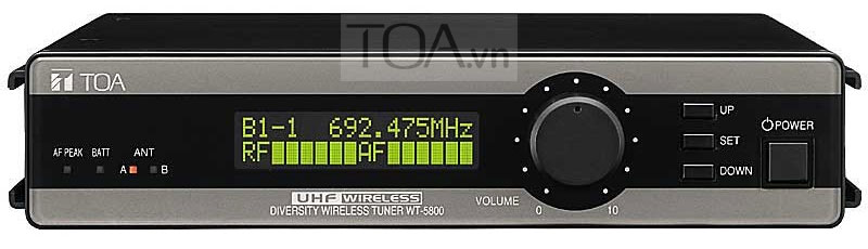 Bộ thu không dây kỹ thuật số TOA WT-D5800 EG1