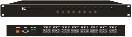 Hộp điều khiển công suất 8 kênh tự động bằng tay TS-9101