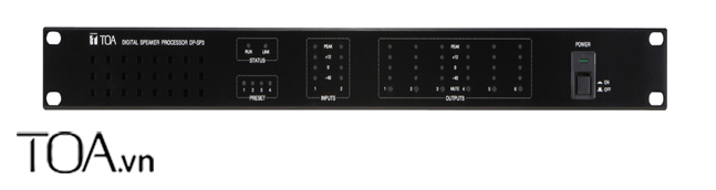 Bộ xử lý âm thanh kỹ thuật số TOA DP-SP3 CE