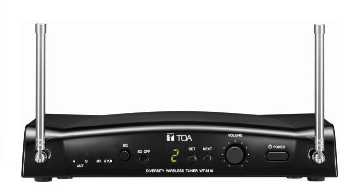 Tư vấn lắp đặt âm thanh hội nghị TOA TS-780 nhập khẩu chính hãng Bộ Thu Không Dây TOA WT-5810 F01ER