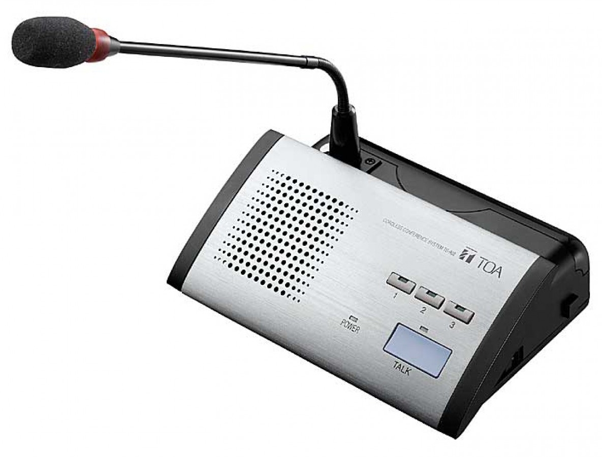Tư vấn lắp đặt hệ thống âm thanh hội nghị hội thảo hồng ngoại không dây TOA TS-910 Bộ máy đại biểu TOA TS-902 Y