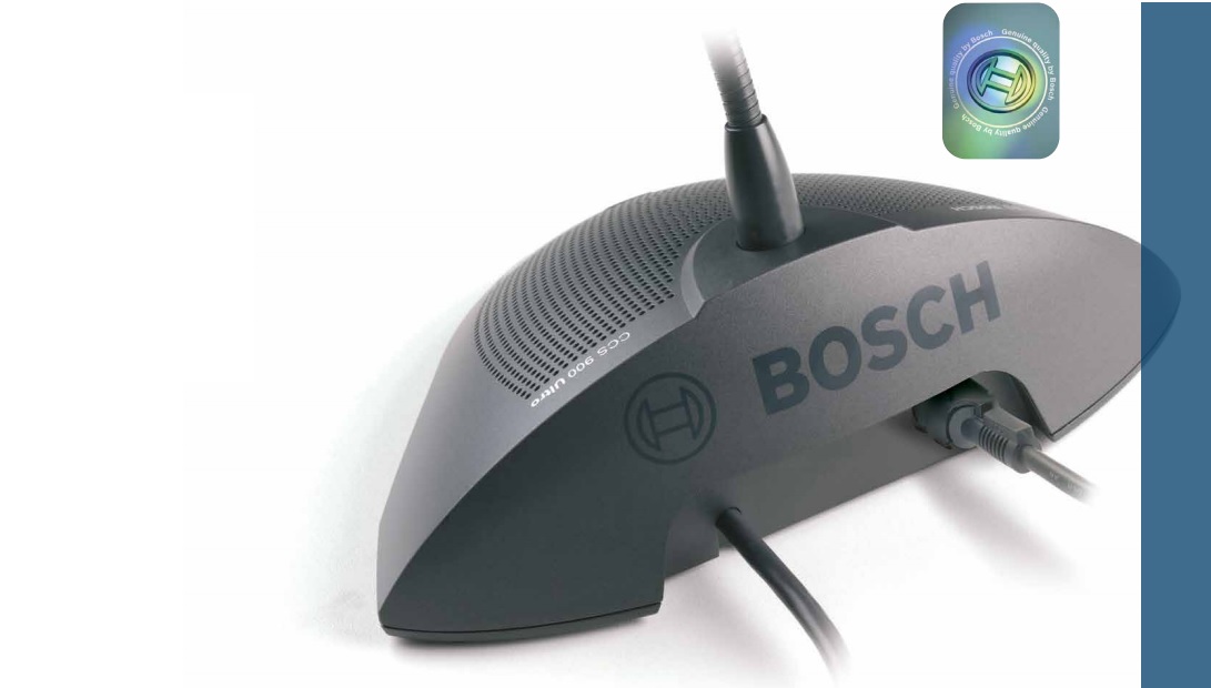 Hướng dẫn sử dụng và kết nối hệ thống hội thảo Bosch CCS 900 Ultro
