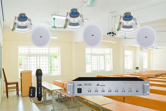 Thiết kế trước khi lắp đặt loa âm trần