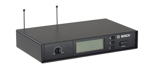 Bộ thu micro không dây Bosch MW1-RX-F5 Tư vấn thiết kế lắp đặt hệ thống âm thanh hội thảo hội nghị BOSCH CSS 900 Ultro