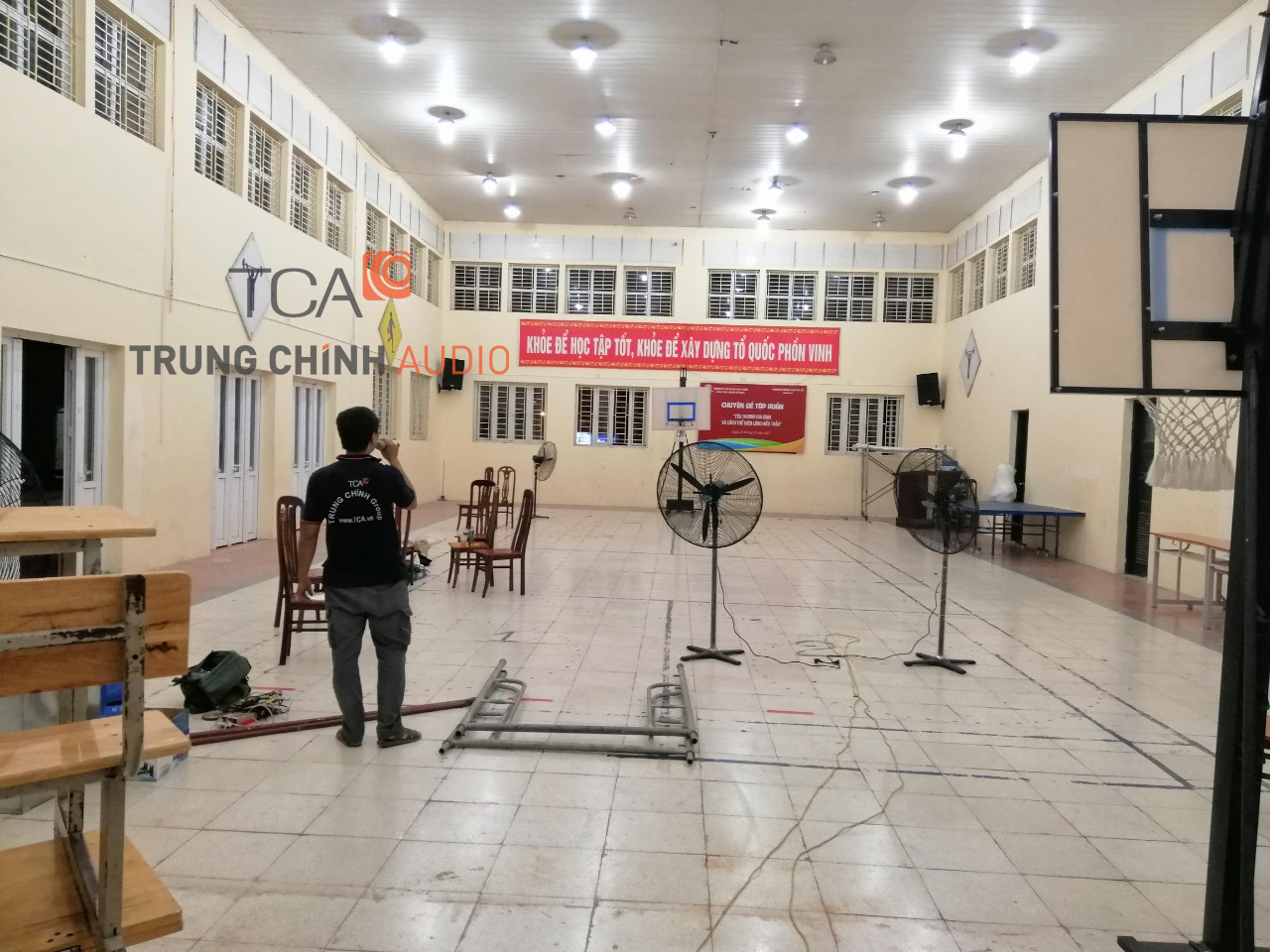 Lắp đặt hệ thống âm thanh trường học chất lượng Lắp đặt hệ thống âm thanh trường học chất lượng