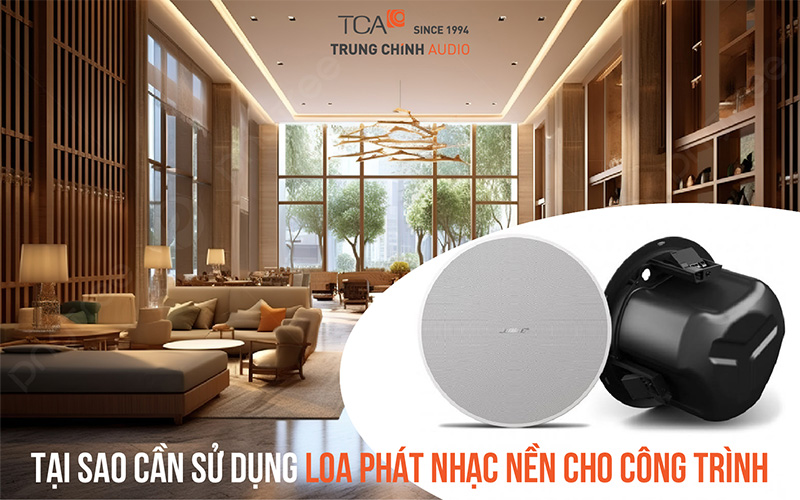 Tầm quan trọng của hệ thống nhạc nền đối với công trình