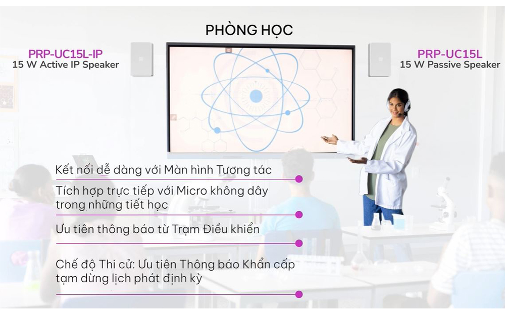 Prospero hỗ trợ giảng dạy