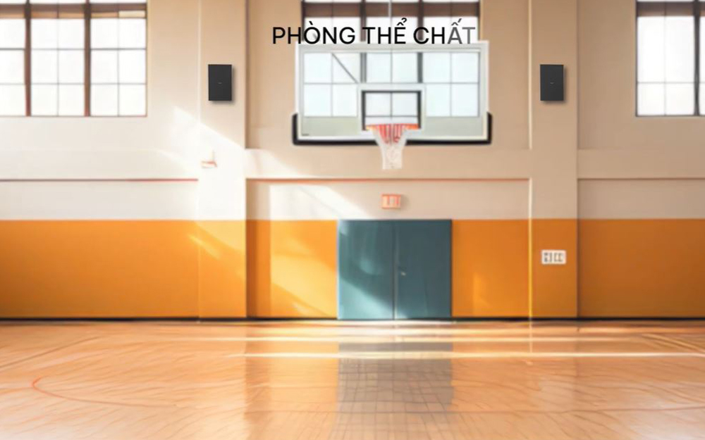 Prospero tại phòng thể chất của trường học