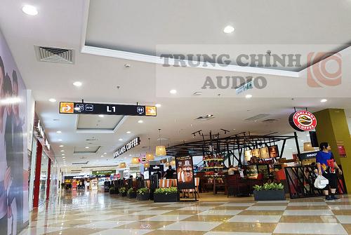 TCA thi công và lắp đặt hệ thống âm thanh thông báo nhạc nền siêu thị TCA thi công và lắp đặt hệ thống âm thanh thông báo nhạc nền siêu thị
