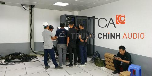 Lắp đặt âm thanh thông báo IP nhà máy với TOA N-8000 series Lắp đặt âm thanh thông báo IP nhà máy với TOA N-8000 series