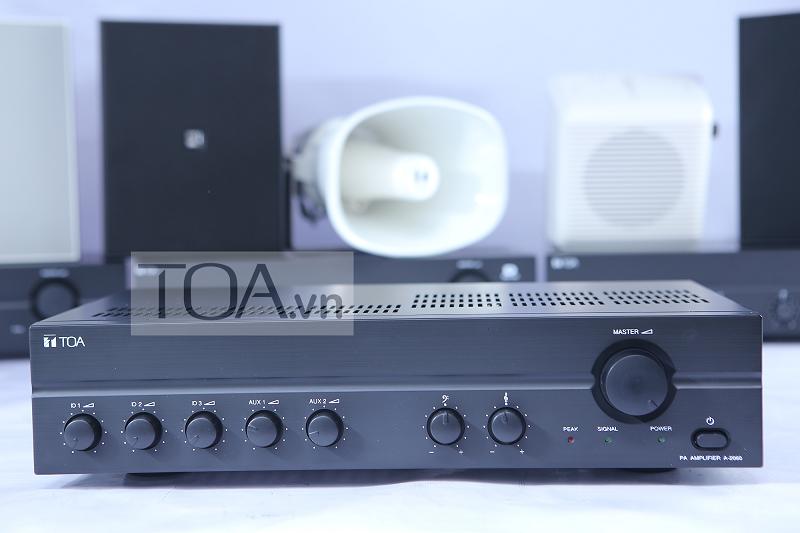 Hướng dẫn sử dụng, lắp đặt amply TOA A-2060 Hướng dẫn sử dụng, lắp đặt amply TOA A-2060