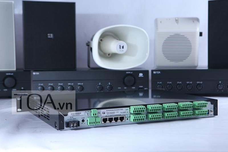 Hướng dẫn sử dụng, lắp đặt bộ kết nối micro chọn vùng TOA FV-200RF Hướng dẫn sử dụng, lắp đặt bộ kết nối micro chọn vùng TOA FV-200RF