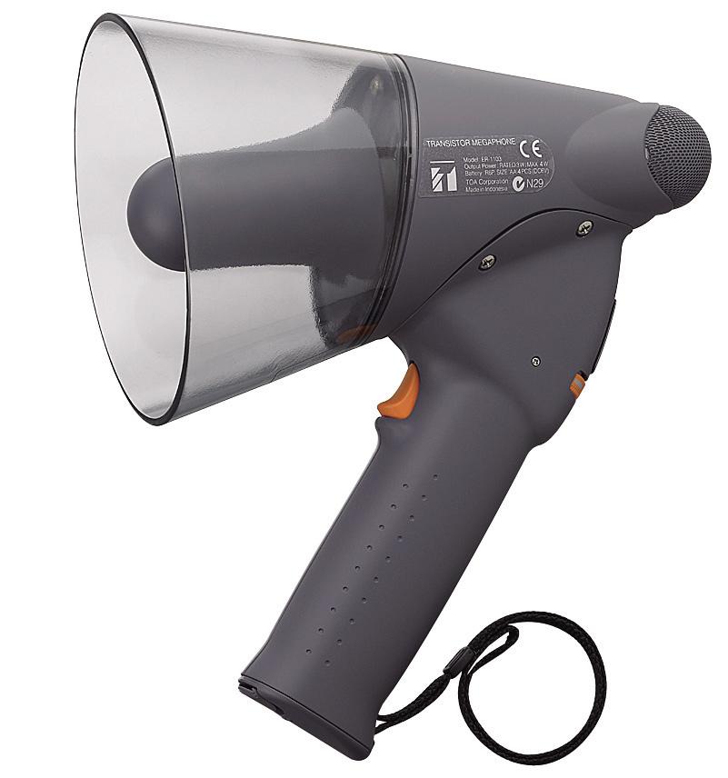 Hướng dẫn sử dụng Megaphone TOA ER-1203 Hướng dẫn sử dụng Megaphone TOA ER-1203