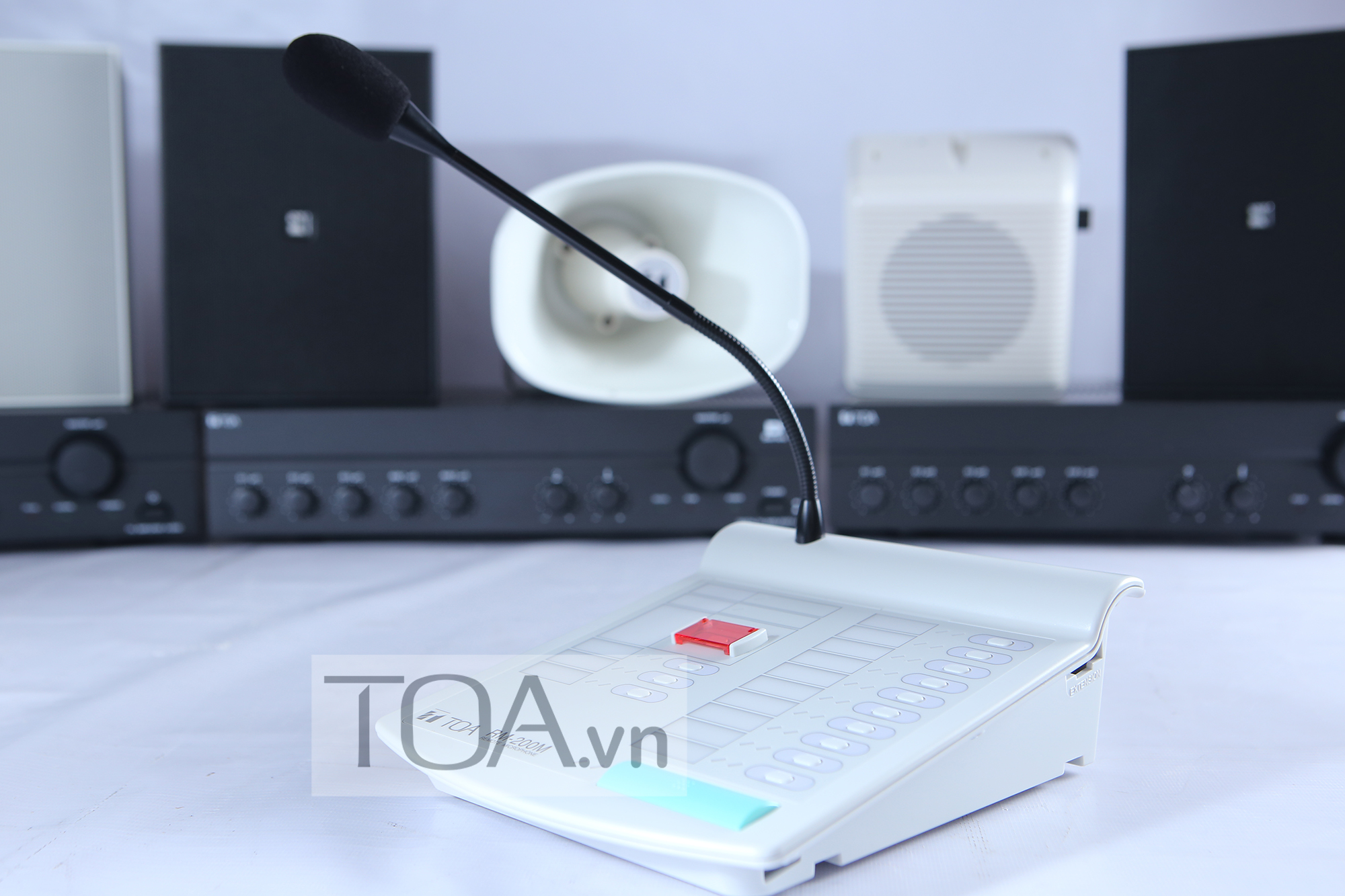 Hướng dẫn sử dụng micro TOA RM-200M trong hệ thống di tản TOA VM-3000 Hướng dẫn sử dụng micro TOA RM-200M trong hệ thống di tản TOA VM-3000