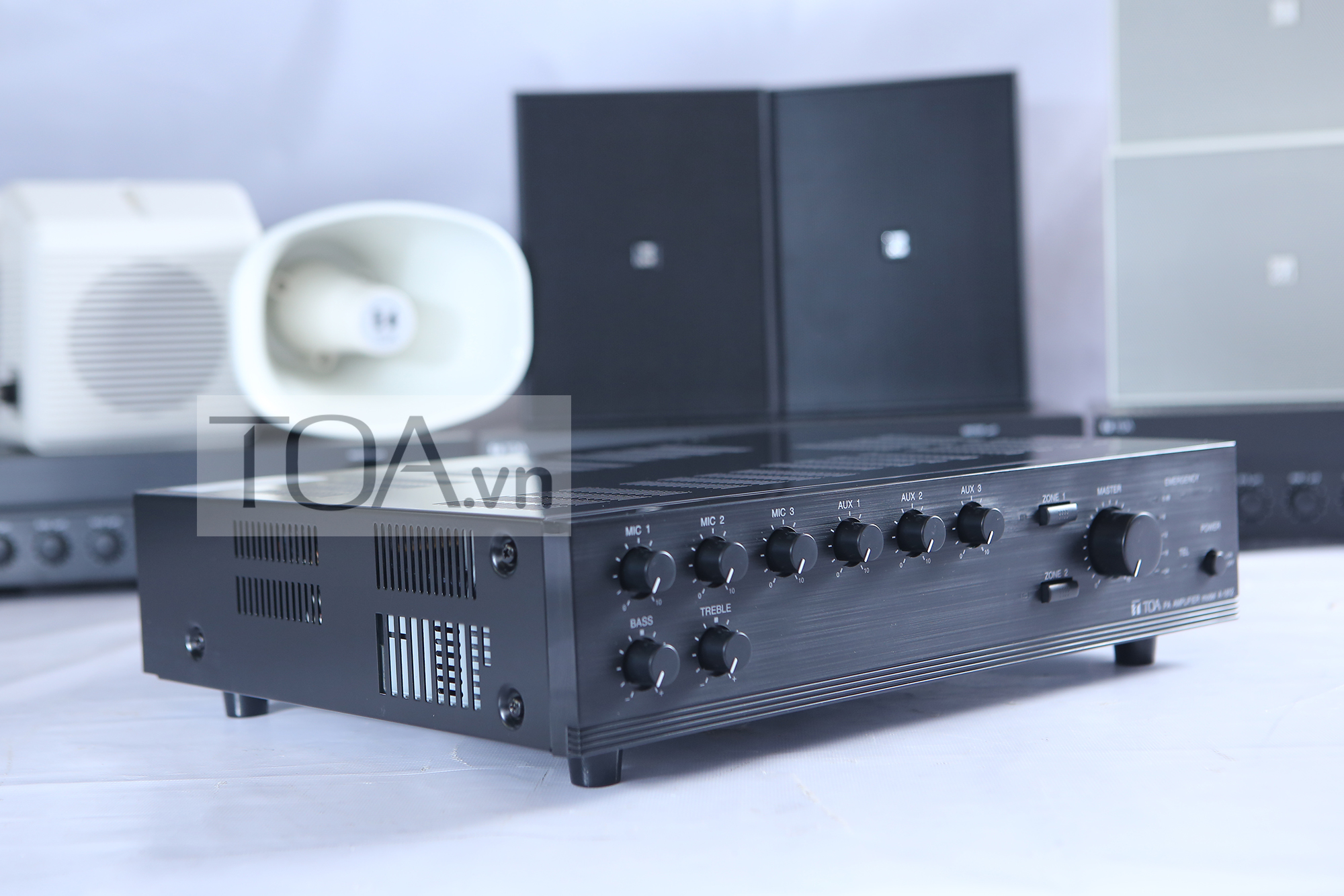 Hướng dẫn sử dụng ampli TOA A-1812 AS/ER Hướng dẫn sử dụng ampli TOA A-1812 AS/ER