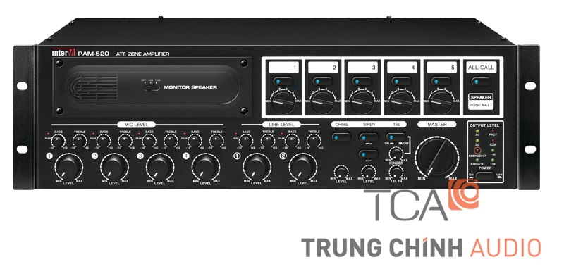 Hướng dẫn sử dụng amply mixer inter-M PAM-520 Hướng dẫn sử dụng amply mixer inter-M PAM-520