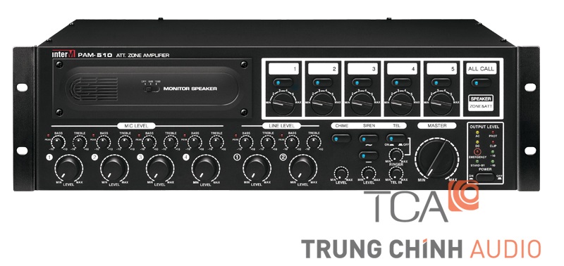Hướng dẫn sử dụng và kết nối amply mixer inter-M PAM-510 Hướng dẫn sử dụng và kết nối amply mixer inter-M PAM-510