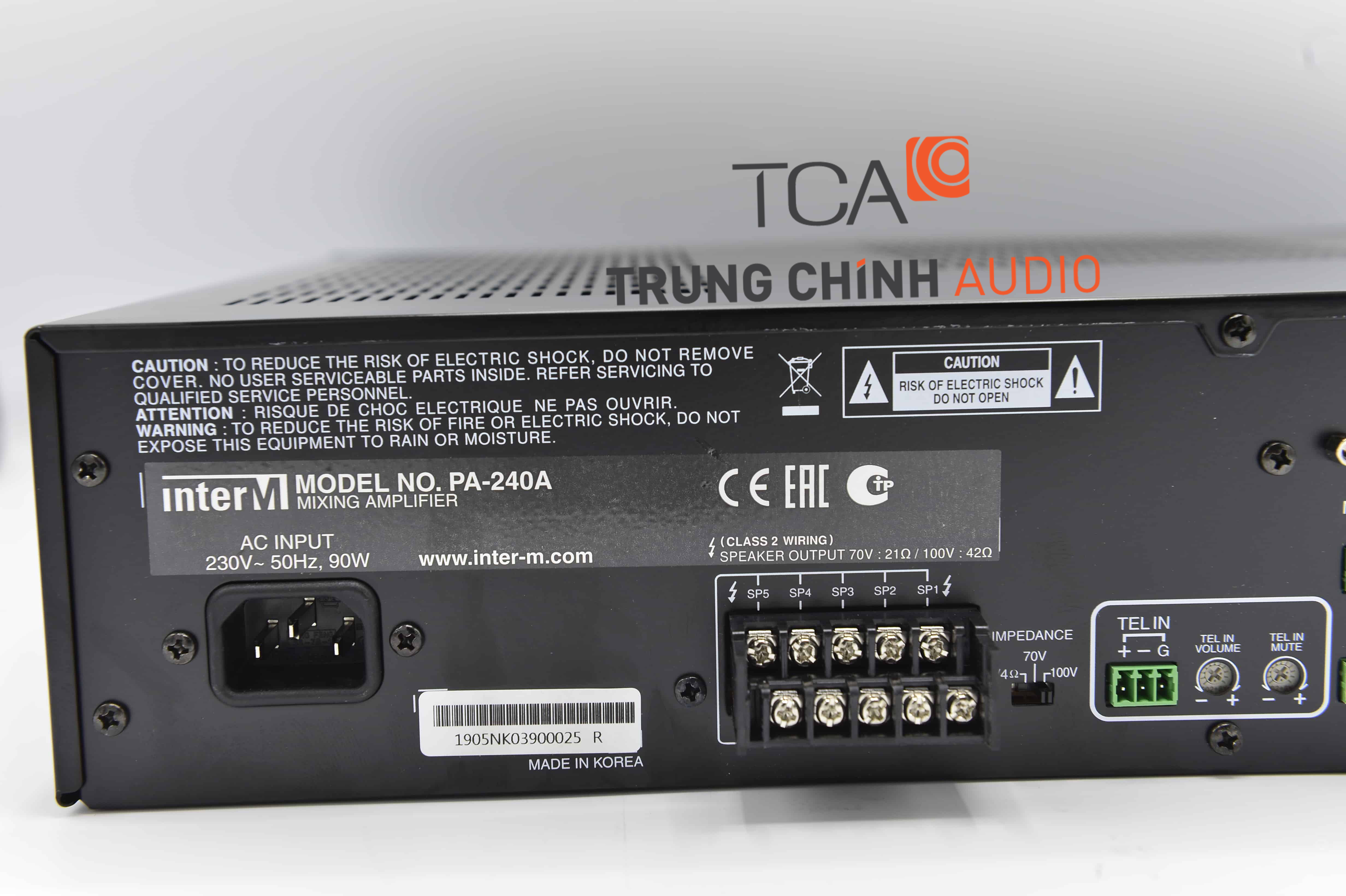 Hướng dẫn 5 bước sử dụng amply mixer inter-M PA-60A Hướng dẫn 5 bước sử dụng amply mixer inter-M PA-60A