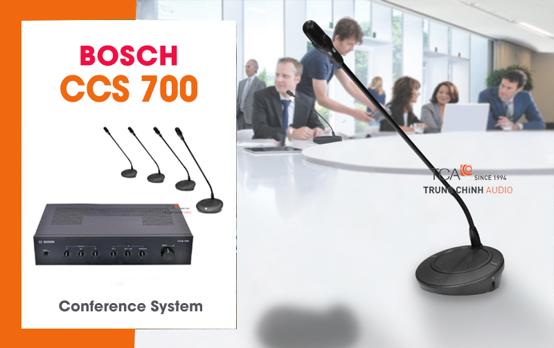 Hướng dẫn sử dụng và kết nối hệ thống Bosch CCS 700 Hướng dẫn sử dụng và kết nối hệ thống Bosch CCS 700