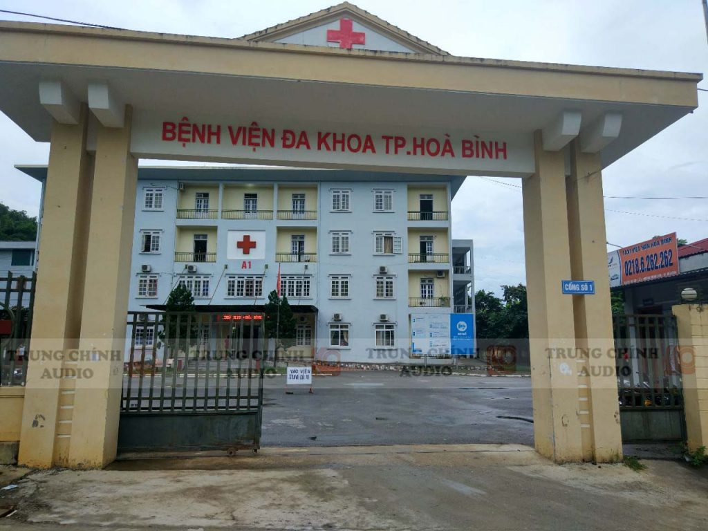 Lắp đặt hệ thống âm thanh thông báo tại Bệnh viện đa khoa thành phố Hòa Bình Lắp đặt hệ thống âm thanh thông báo tại Bệnh viện đa khoa thành phố Hòa Bình