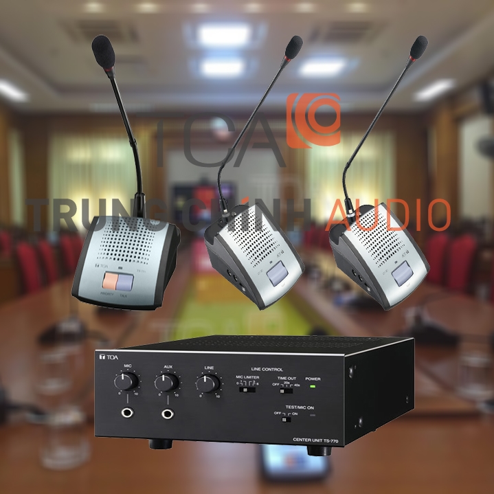 Giải pháp âm thanh cuộc họp, hội nghị TOA TS-770 Giải pháp âm thanh cuộc họp, hội nghị TOA TS-770