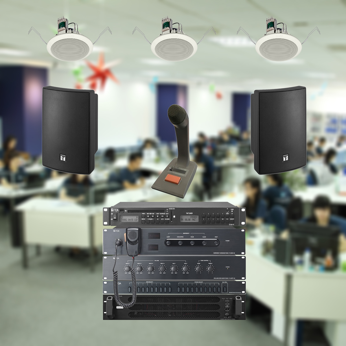 Giải pháp âm thanh trong văn phòng làm việc