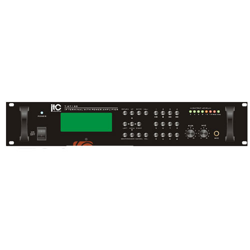 Bộ khuếch đại âm thanh mạng IP ITC T-67120