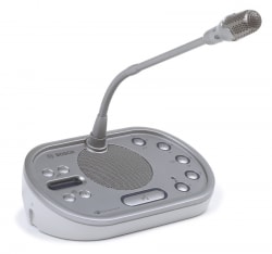 Hộp đại biểu có một bộ chọn kênh phiên dịch bosch DCN-DISCS-x