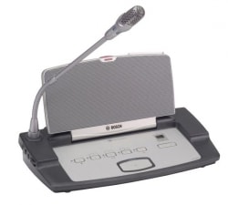 Hộp đại biểu có hai bộ chọn kênh phiên dịch bosch DCN-DISDCS-x