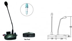 Micro cổ ngỗng để bục T-621A