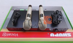 Bộ micro không dây hai micro cầm tay Shupu USP-20H