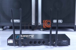 Bộ micro không dây hai micro cầm tay Shupu USP-40H