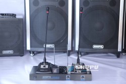 Bộ micro không dây hai micro cổ ngỗng hội thảo Shupu VSP-200