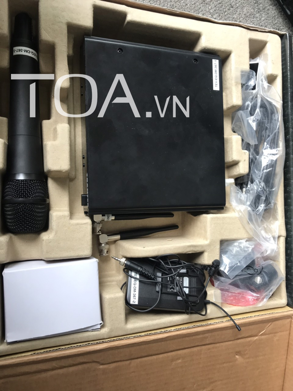 Bộ thu phát không dây 10 kênh TOA S4.10-HD