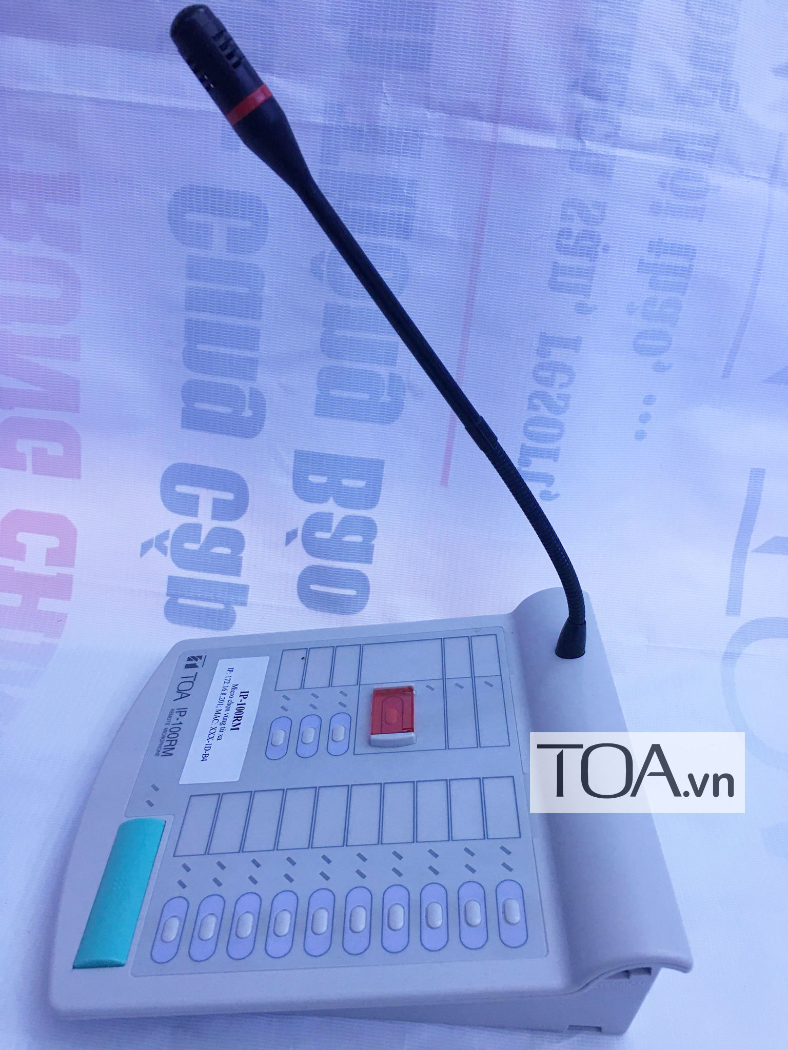 Tính năng của micro TOA IP-100RM