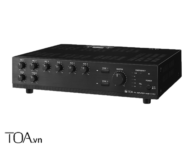 Amply Mixer 120W TOA A-1812 ER